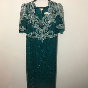 Landa Silk beaded Gown